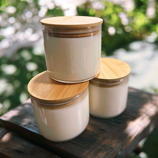 Citronella Candle – 16 oz 3-Wick Outdoor Mosquito Repellent with Essential Oils -- by Moon Water Apothecary!