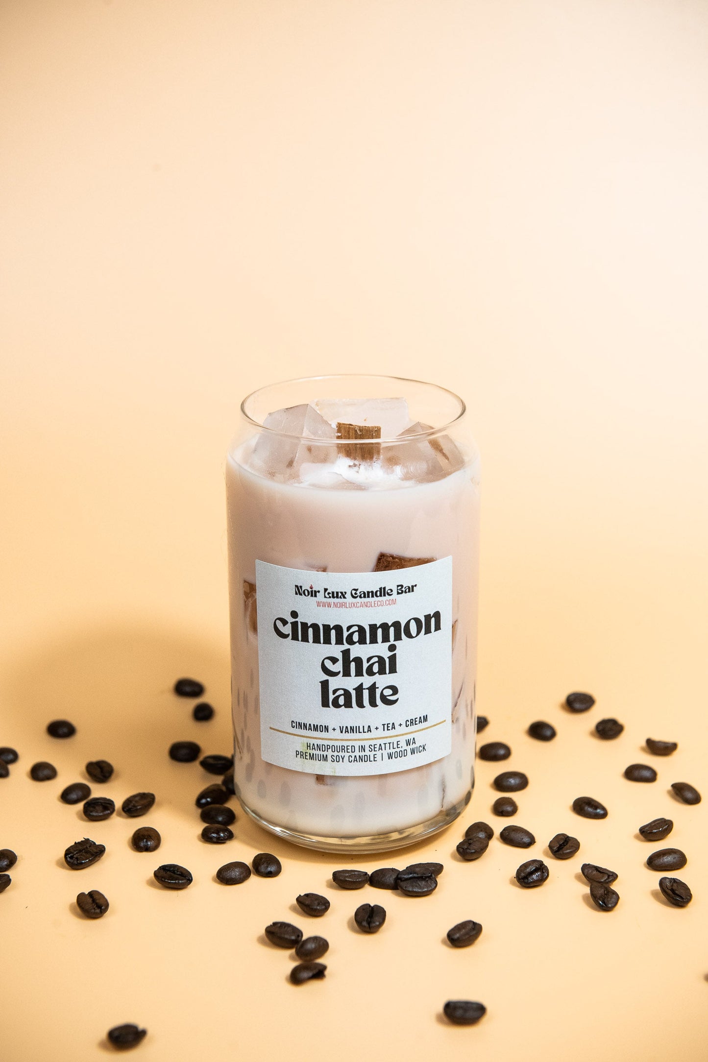 Iced Cinnamon Chai Latte Coffee Candle