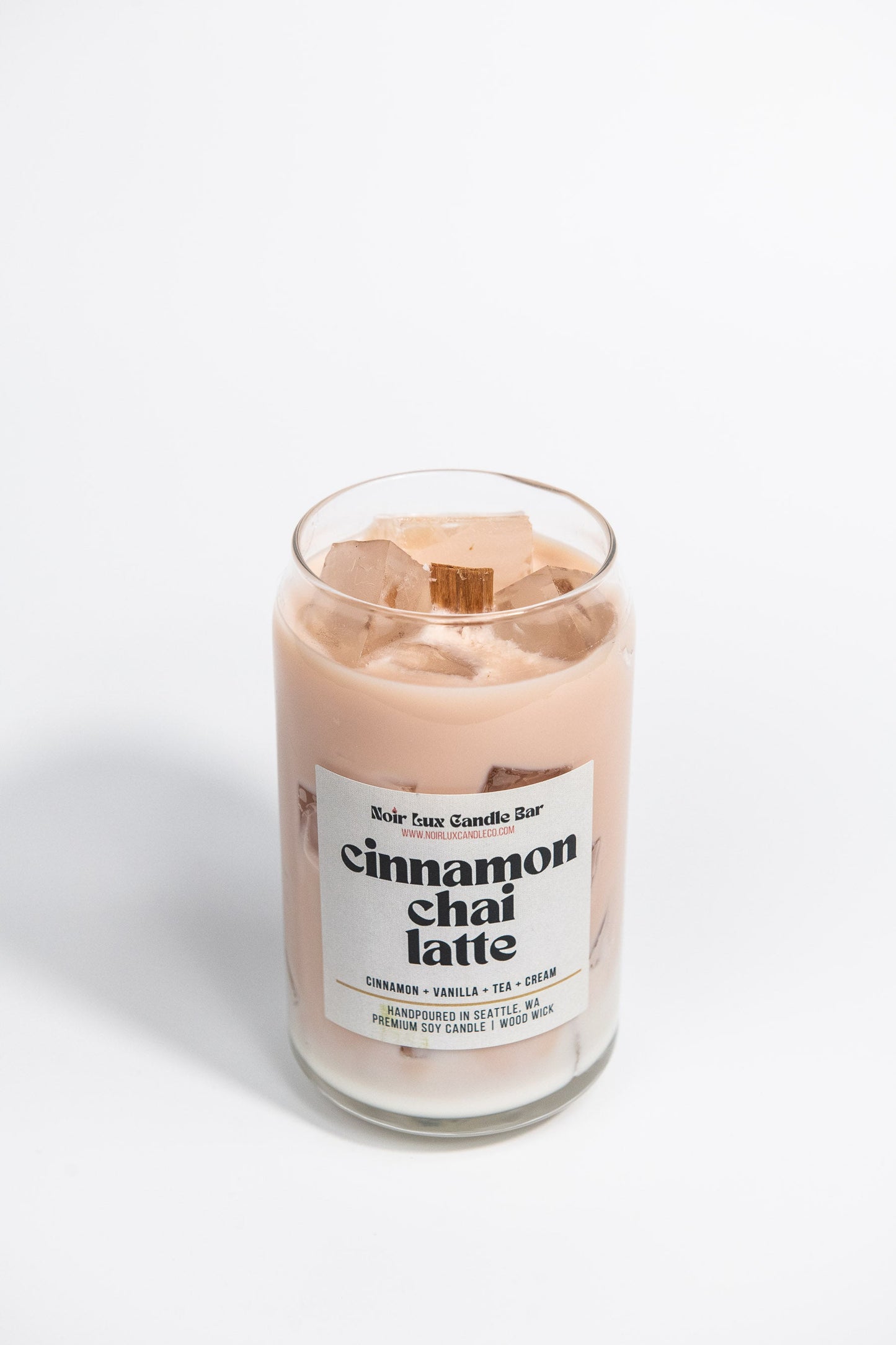 Iced Cinnamon Chai Latte Coffee Candle