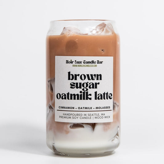 Brown Sugar Oatmilk Latte Coffee Candle