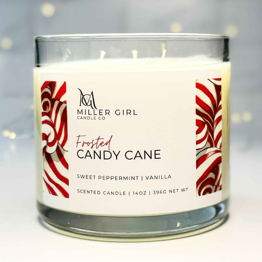 Frosted Candy Cane | Candles