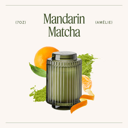 Amélie –  Mandarin Matcha Candle