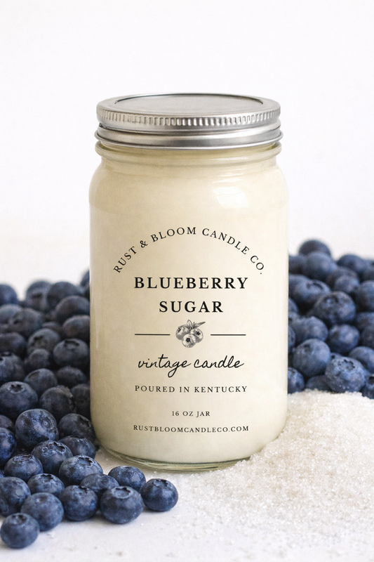 Blueberry Sugar 16 Oz Candle