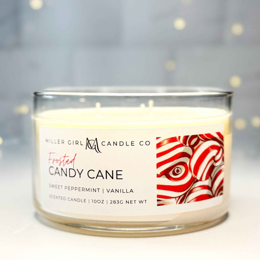 Frosted Candy Cane | Candles