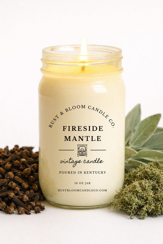 Fireside Mantle 16 Oz Candle