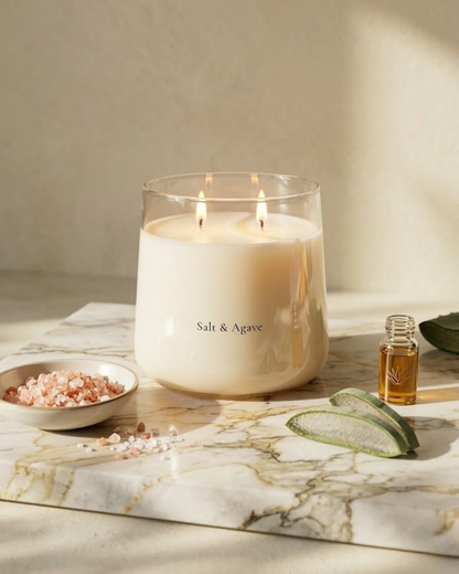 Salt & Agave Candle