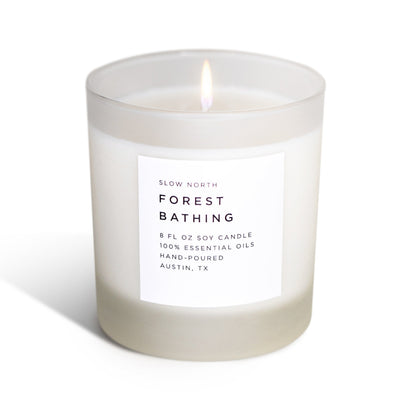 Forest Bathing - Signature Candle (Fir + Pine + Patchouli)