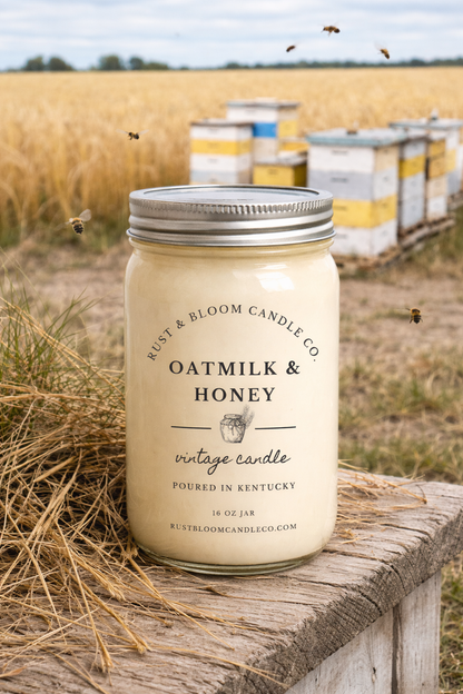 Oatmilk & Honey 16 Oz Candle