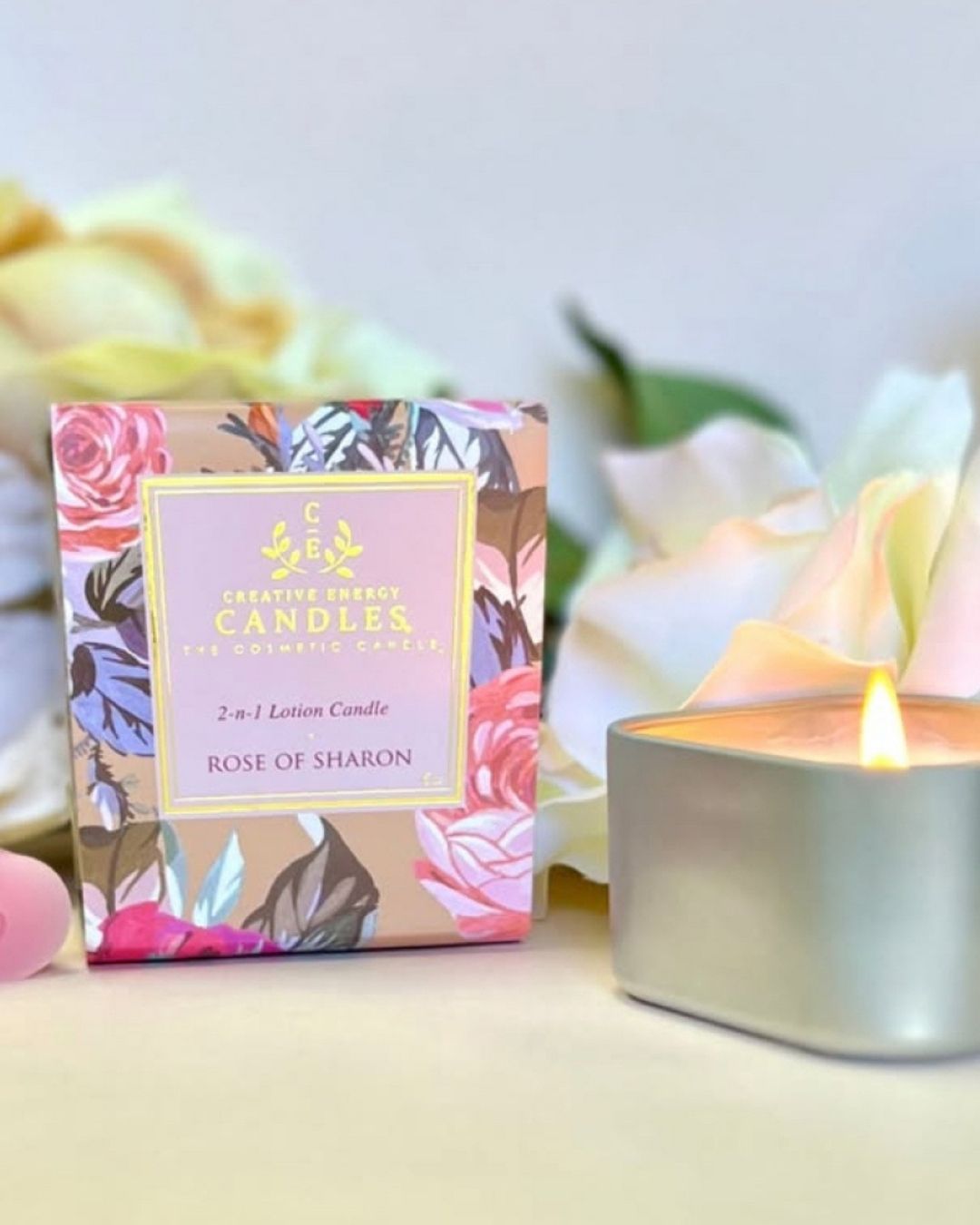 NEW* Rose of Sharon ~ Soy Lotion Candle