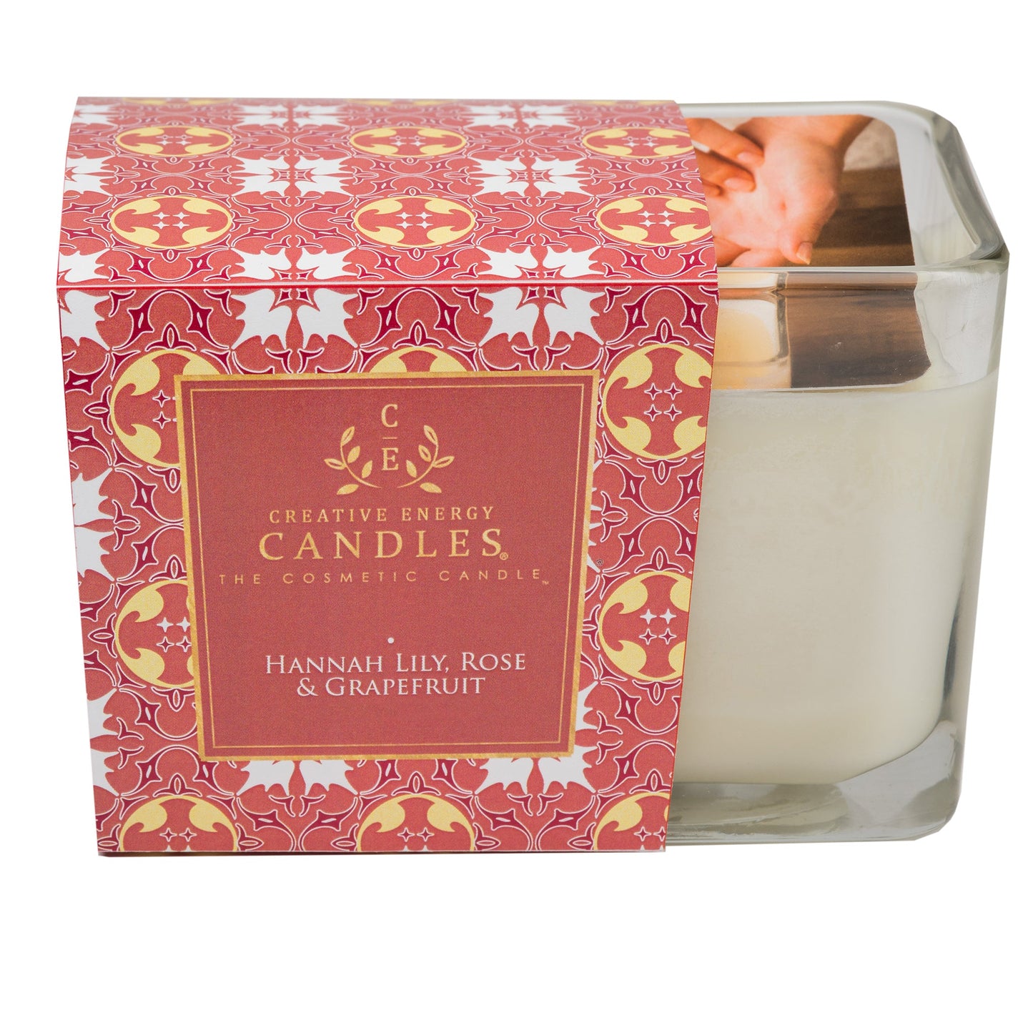 Hannah Lily, Rose & Grapefruit Soy Lotion Candle