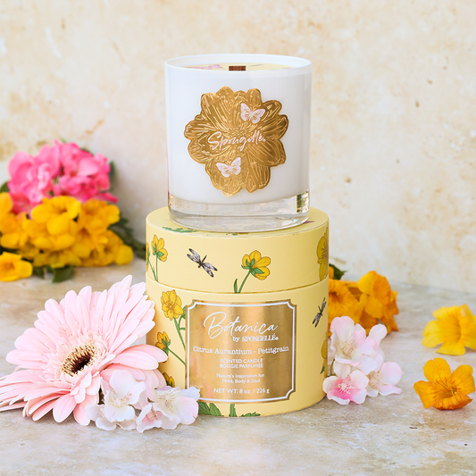 Petitgrain Botanica Candle - Natural Aromatherapy for a Refreshing Home Atmosphere