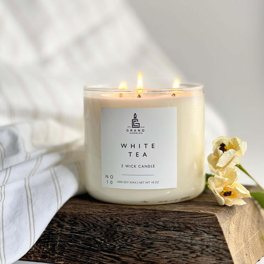 White Tea Candle